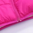 thumbnail image 4 of Kogui Kids Coats Girls Girls Winter Coats Hooded Sherpa Lined Lightweight Jacket Thick Warm Puffy Waterproof Windproof Jackets Size 6-7 (Hot Pink,6-7 Years), 4 of 8