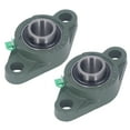 thumbnail image 2 of 2 Pcs Pillow Block Flange Bearing 1 Inch Cast Iron Steel Flange Mounted Pillow Block Bearing, 2 of 14