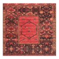 thumbnail image 3 of Unique Loom Outdoor Tribal Collection Area Rug - Quepos (10' Square Multi/Black), 3 of 7