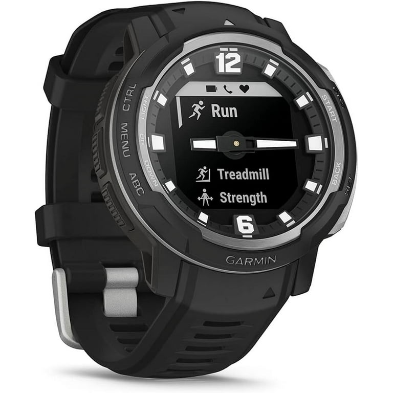 Garmin Instinct Crossover, Hybrid Rugged Smartwatch, Analogue