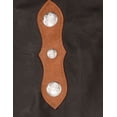 thumbnail image 2 of Tough-1 Suede Leather Reining Show Chaps Small Bro, 2 of 2