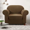 thumbnail image 2 of CHUN YI 1-Piece Checks Stretch Sofa Cover Slipcover Couch Cover, 2 of 6
