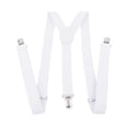 thumbnail image 2 of Fashion British Style Solid Color Y-Shaped Suspenders for Women, Adjustable Elastic Band with Metal Clip On Braces, 2 of 4
