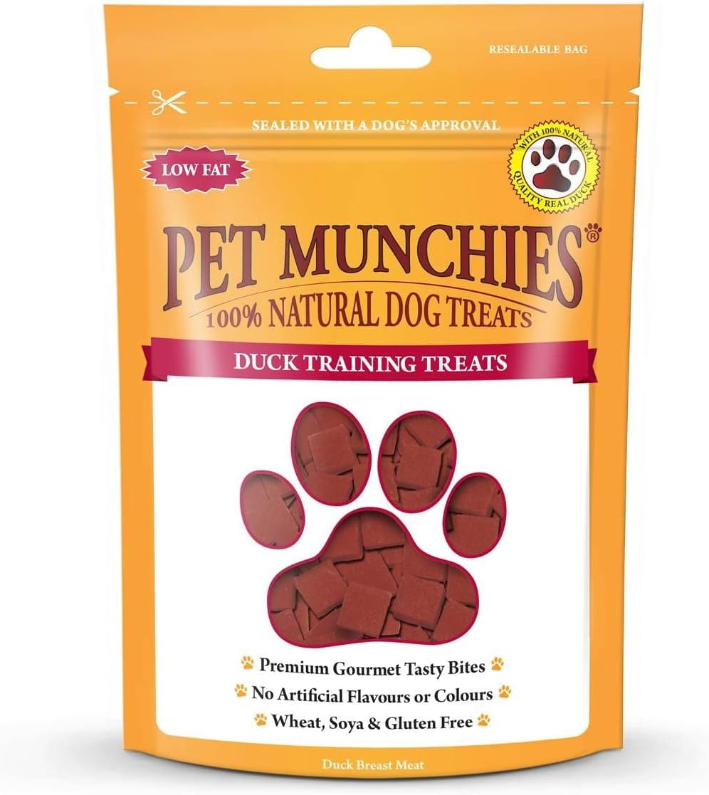 Pet Munchies Duck Training Treats 50g Case of 8
