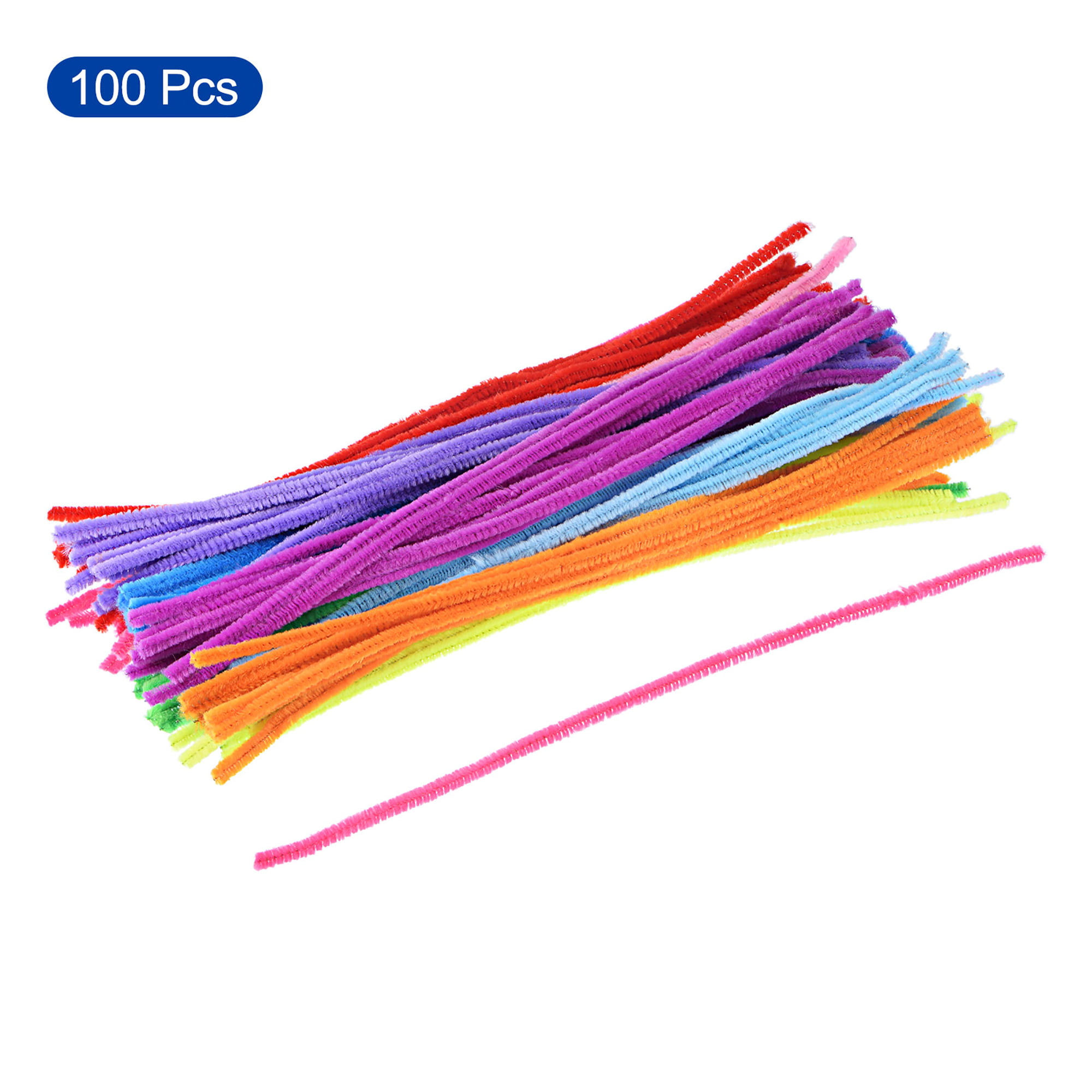 150Pcs Steams Durable Pipe Cleaners Chenille Pipe Cleaner DIY Chenille for Party 