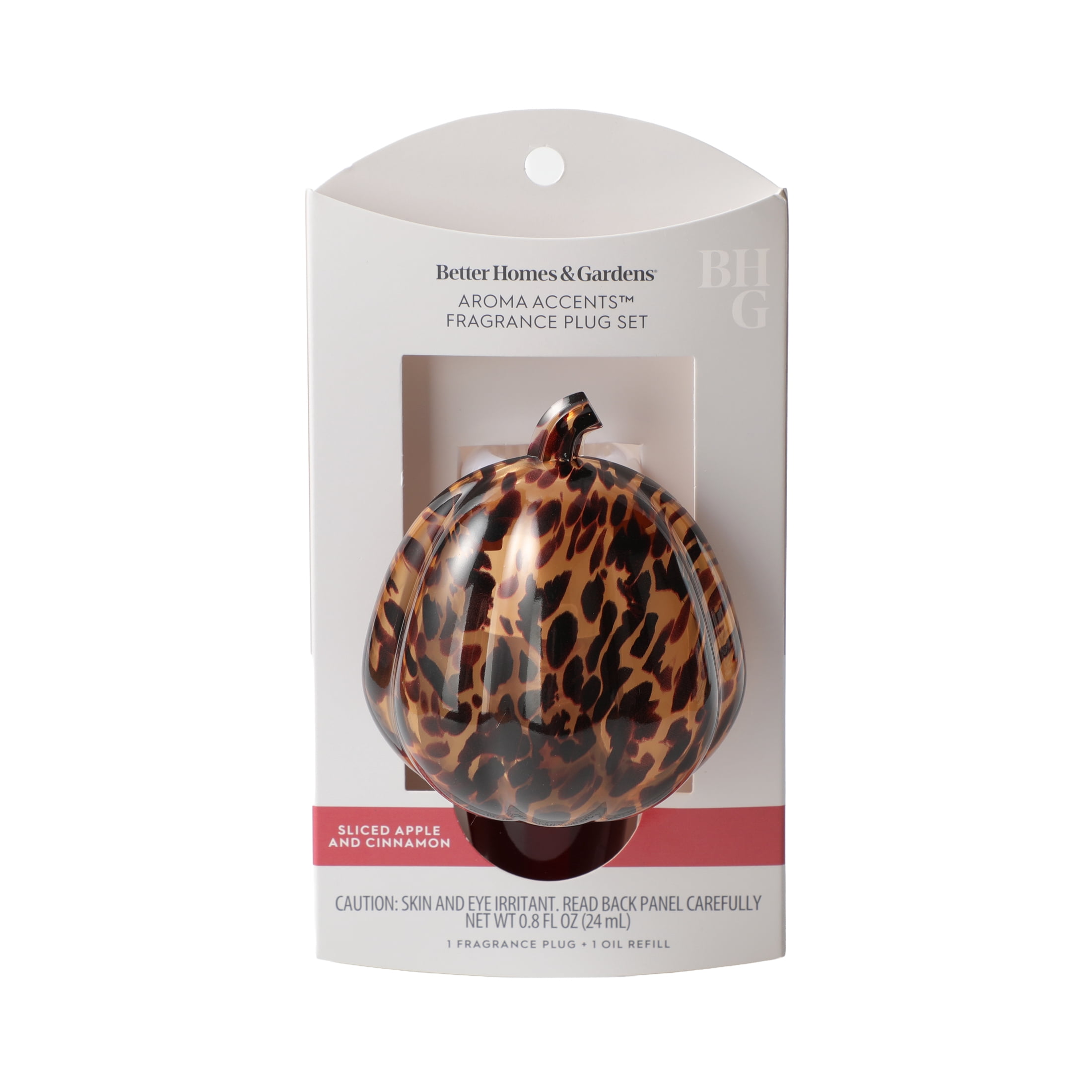 Better Homes & Gardens Aroma Accents Tortoise Pumpkin Fragrance Oil Plug-in, Spiced Apple Cinnamon