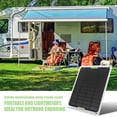 thumbnail image 5 of 20W Panel Solar 12V / 5V USB2.0 Cargador Solar para AutomóVil Panel Solar Flexible de Silicio Monocristalino PortáTil para Exteriores, 5 of 5
