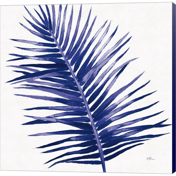 Welcome to Paradise XIV Indigo by Janelle Penner, Canvas Wall Art