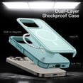 thumbnail image 3 of JETech Case for iPhone 15 Pro Max 6.7-Inch Compatible with MagSafe, Heavy Duty Dual-Layer Rugged Protection, Shockproof Protective Tough Phone Magnetic Cover (Mint Green), 3 of 6