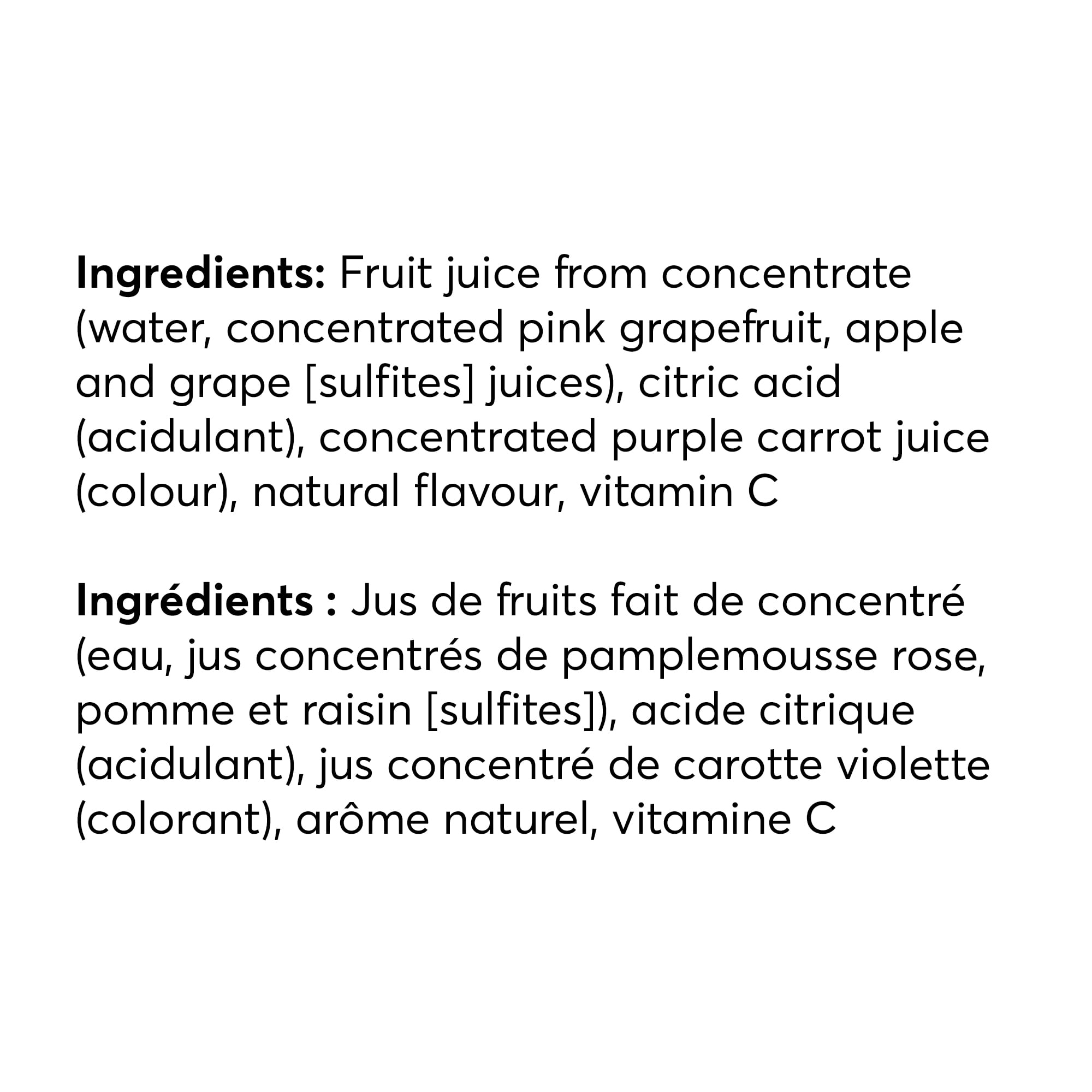 Red Orange Cranberry Pomegranate Juice