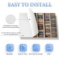 thumbnail image 6 of 3D Wooden Bookshelf Print PS5/PS5 Pro/PS5 Slim Digital Disc Skin Sticker For Console And Controller Skins, 6 of 7