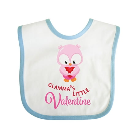 

Inktastic Glamma s Little Valentine Gift Baby Boy or Baby Girl Bib