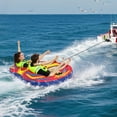 thumbnail image 4 of Costway Towable Tube for Boating 1 or 2 Person Inflatable Boat Tube for Youth & Adult, 4 of 10