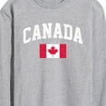 thumbnail image 3 of Instant Message - Canada Flag - Men's Long Sleeve T-Shirt, 3 of 6