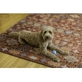 thumbnail image 4 of Tapis lavable Devlin 5 pi x 7 pi rouge et ivoire, 4 of 8