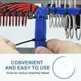 thumbnail image 5 of Cable Zip Ties Self-Locking Nylon Wire Tie Wraps Heavy Duty Cord Management White 8Inch, 5 of 6