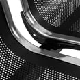 thumbnail image 4 of Waiting Chair Reception Room Guest Chair Airport Bench Seat Chair 3 Seat Black, 4 of 12