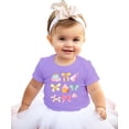thumbnail image 3 of Girly Coquette Birthday Things Graphic Shirt for Toddlers, Girls & Teens Trendy Party T-Shirt Purple Shirt 5-6, 3 of 5