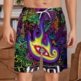 thumbnail image 2 of Tool Eye Short Sweatpants Summer Daily Cozy Lounge Shorts 3D Printed Beach Shorts Sweatpants With Drawstring And Pockets, 2 of 7