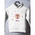 thumbnail image 3 of Cute Baby Deer Face Hoodie Toddler -Image by Shutterstock,  4 Toddler, 3 of 4