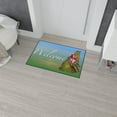 thumbnail image 4 of Welcome NH with Purple Finch Heavy Duty Floor Mat, 4 of 5