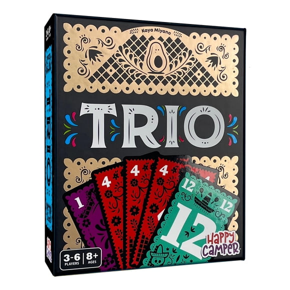 Juego de cartas Happy Camper Trio Game 3-6 jugadores a partir de 8 años