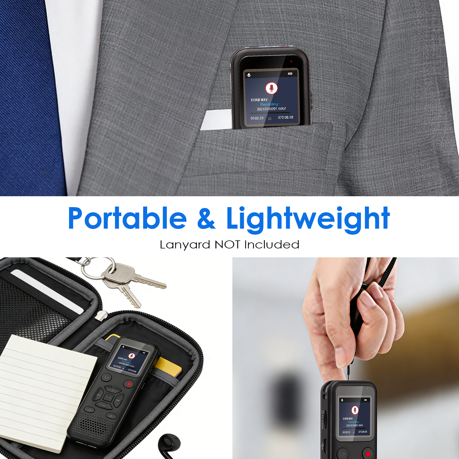 RONY 72GB Digital Voice Recorder photo 7