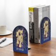 thumbnail image 5 of Naloa 2025 New Year 1 2 Pcs Bookend Large Capacity Office Book Ends for Home Office Library School Study Decoration, 5 of 8