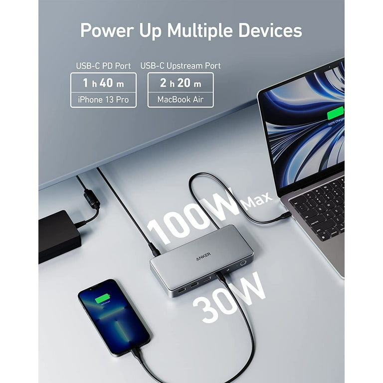 Anker 563 10-in-1 USB-C Docking Station, Charging Hub
