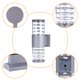 thumbnail image 5 of Pantalla De Plástico De Aluminio Impermeable Lámparas De Pared Led Lámpara De Pared Ip65 Enchufe Exterior E27 Vogacara HA025950-01, 5 of 6