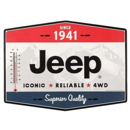 Jeep Metal Thermometer
