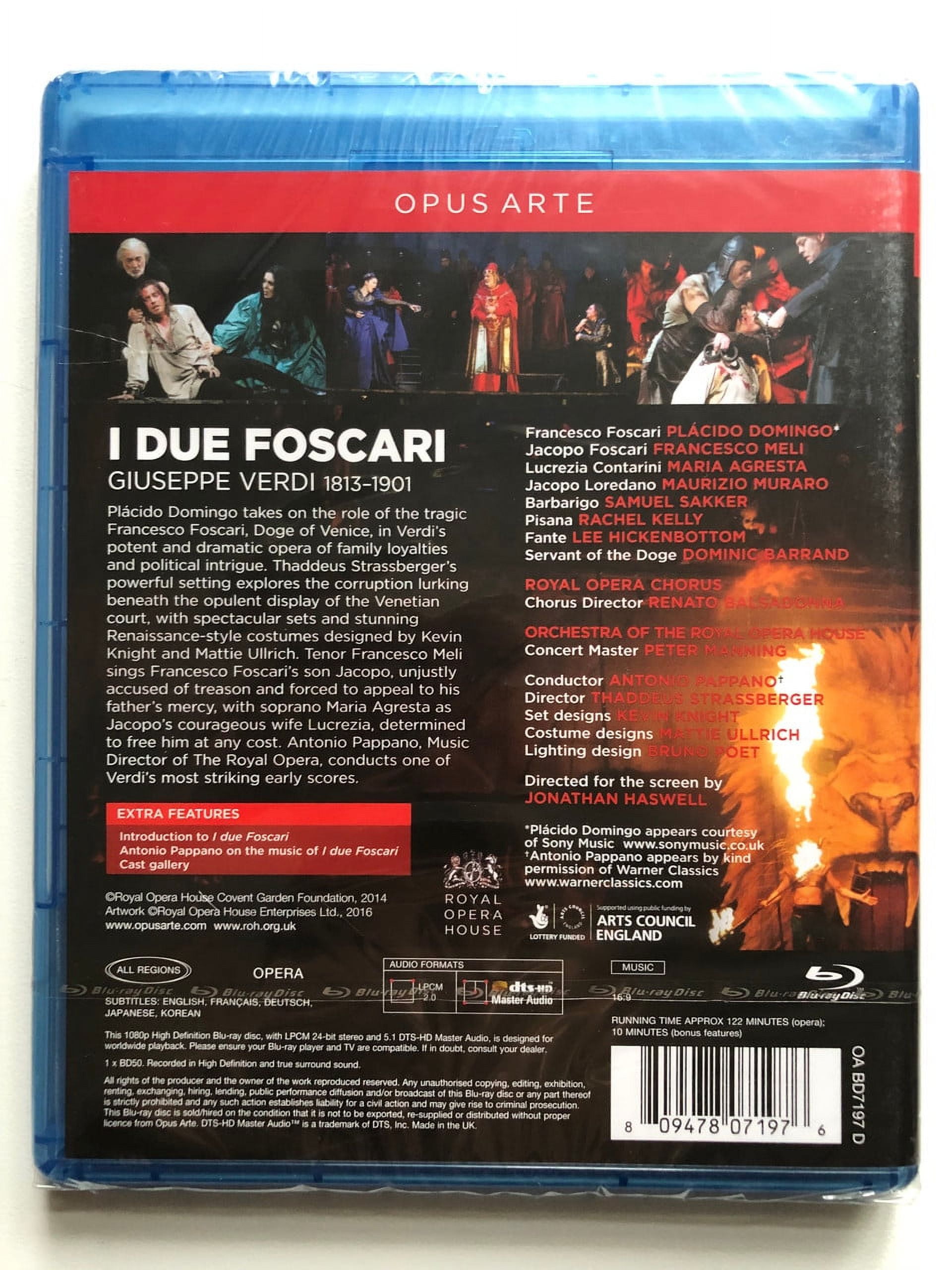 Verdi: I Due Foscari (Blu-ray), BBC / Opus Arte, Music