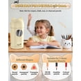 thumbnail image 4 of AFMAT Electric Pencil Sharpener, Fully Automatic Pencil Sharpener, Auto in & Out, for φ7-8mm No.2/Colored Pencils, Rechargeable & Cordless, Cute Cat Pencil Sharpeners for Classroom Home, 4 of 8