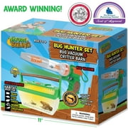 Nature Bound: Bug Hunter Bundle Set - Insect Vacuum & Critter Barn - Light-Up Bug Habitat, LED Laser, Catch-View-Magnify, Exploration Toy, Kids 3+