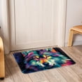 thumbnail image 6 of Wolf Indoor Rug Outdoor Carpet Door Rug Polyester Non-Slip Machine Washable Bath Mats, 6 of 6