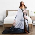 thumbnail image 6 of Blanket Ryan Reynolds Soft and Comfortable Wool Fleece Throw Blankets for Sofa Office car Camping Yoga Travel Home Decoration Cozy Plush Beach Blanket Gift, 6 of 9