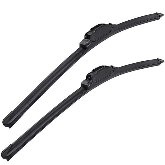 Gobolo Windshield Wipers Blades Replacement for Ford Focus, Chevrolet Colorado, U&J Hook All Season Wiper Blades, 22" 19" (Pack of 2)