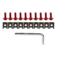 thumbnail image 2 of Kit de Carénage Moto Winshield, Clip de Fixation de Pare-Brise Moto Robuste Universel pour une Utilisation Professionnelle pour Moto Argent, Rouge, Or, 2 of 8