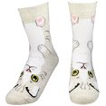 thumbnail image 2 of JJMax Women's Cats and Dogs Tickle Tummies Socks, 2 of 5
