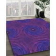 thumbnail image 2 of Ahgly Company Indoor Rectangle Patterned Bright Purple Area Rugs, 2' x 5', 2 of 6