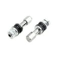 thumbnail image 2 of Unique Bargains 4pcs Silver Tone Zinc Alloy Motorcycle Scooter Tubeless Wheel Tire Valve Stem, 2 of 2