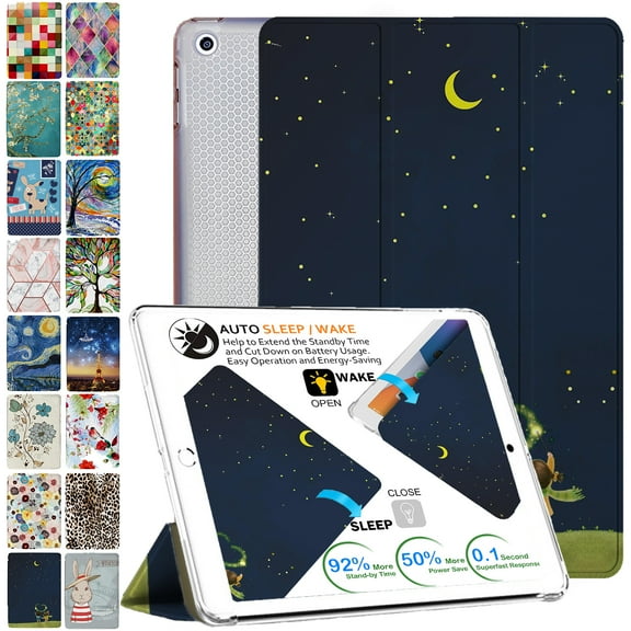 iPad Mini 4th Gen 7.9" 2015 TPU Cover A1538 A1550 MK6K2LL/A MK6J2LL/A MK6L2LL/A MK9J2LL/A MK9H2LL/A MK9G2LL/A MK9P2LL/A MK9Q2LL/A MK9N2LL/A MK882LL/A MK862LL/A MK872LL/A Printed Night Sky