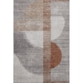 thumbnail image 2 of Addison Rugs Mayfield Premium Machine Washable Transitional Geometric Taupe Rectangle Rug, 10' x 14', 2 of 7