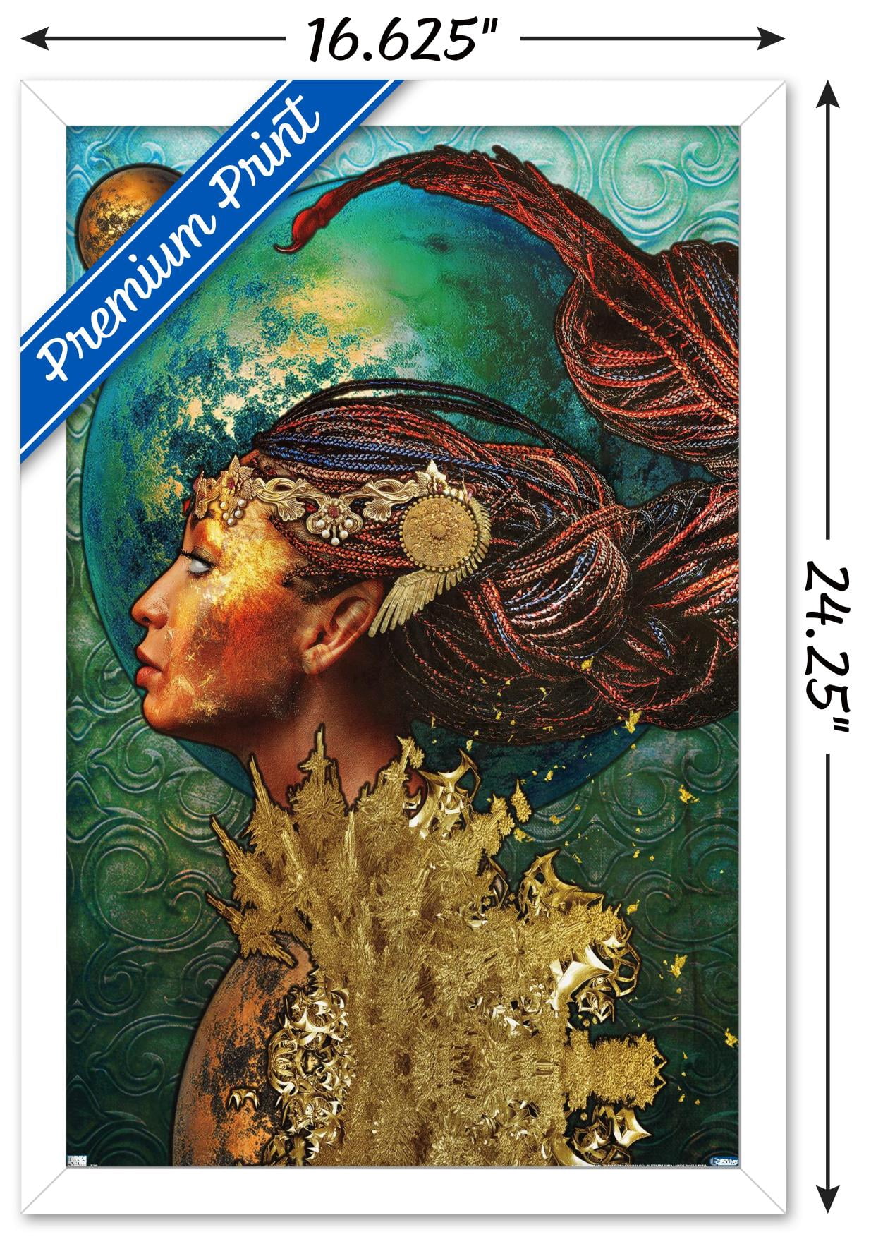 Jena DellaGrottaglia: Cosmic Zodiac - Scorpio Wall Poster, 14.725" x 22.375" Framed