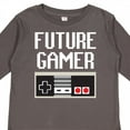thumbnail image 4 of Inktastic Future Gamer. Boys or Girls Long Sleeve Toddler T-Shirt, 4 of 5