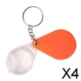 thumbnail image 1 of 4x Mini regalos portátiles que no cansan los ojos, llavero de decoración multiusos para coches, mochila, motocicletas, amantes de las familias 4 piezas, 1 of 8