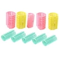 thumbnail image 4 of Phenofice 36pcs Heatless Curling Rod Air Bangs Plastic Assorted Color Hairstyle Tools Beauty Salon, 4 of 8