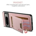 thumbnail image 3 of Decase for Google Pixel 7A Magnetic Wallet Case with Credit Card Slot Holder,Flip PU Leather Stand,Slim Shockproof Anti-Scratch Drop Proof Durable Wallet Phone Case Cover,Pink, 3 of 7