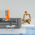 thumbnail image 2 of Estatua de la Isla de Pascua,Estatua de la Isla de Pascua,cabeza de moai,decoración,Figura de pensador abstracto,Estatua de pensador abstracto,decoración para el hogar,Figura humana, 2 of 8