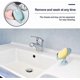 thumbnail image 5 of 2 Piece Soap Holder, Not Punched Soap Dish, Bars Soap Holder Leaf Shape, 5 of 5